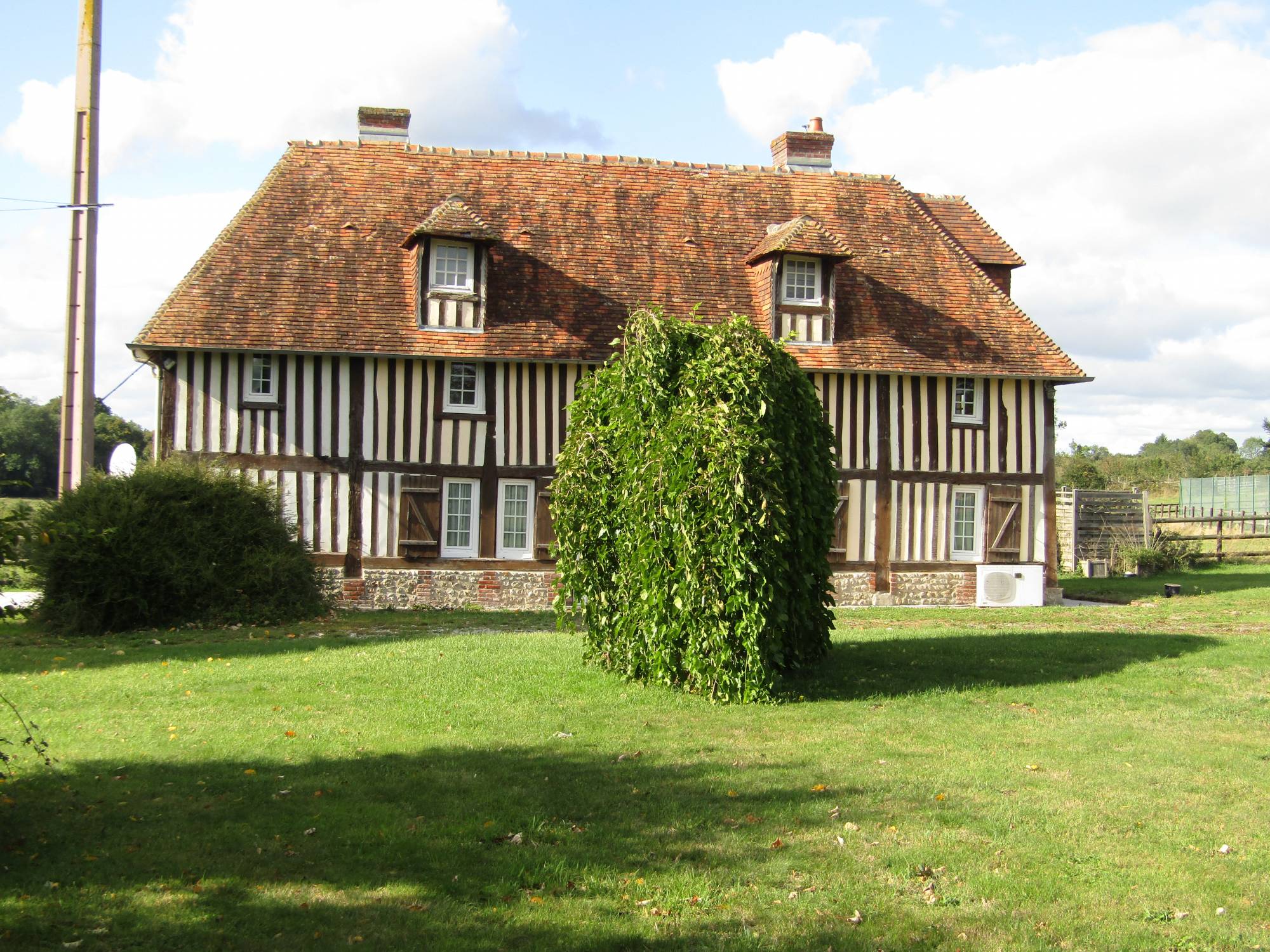 Maison normande, Région Livarot, Calvados 14.