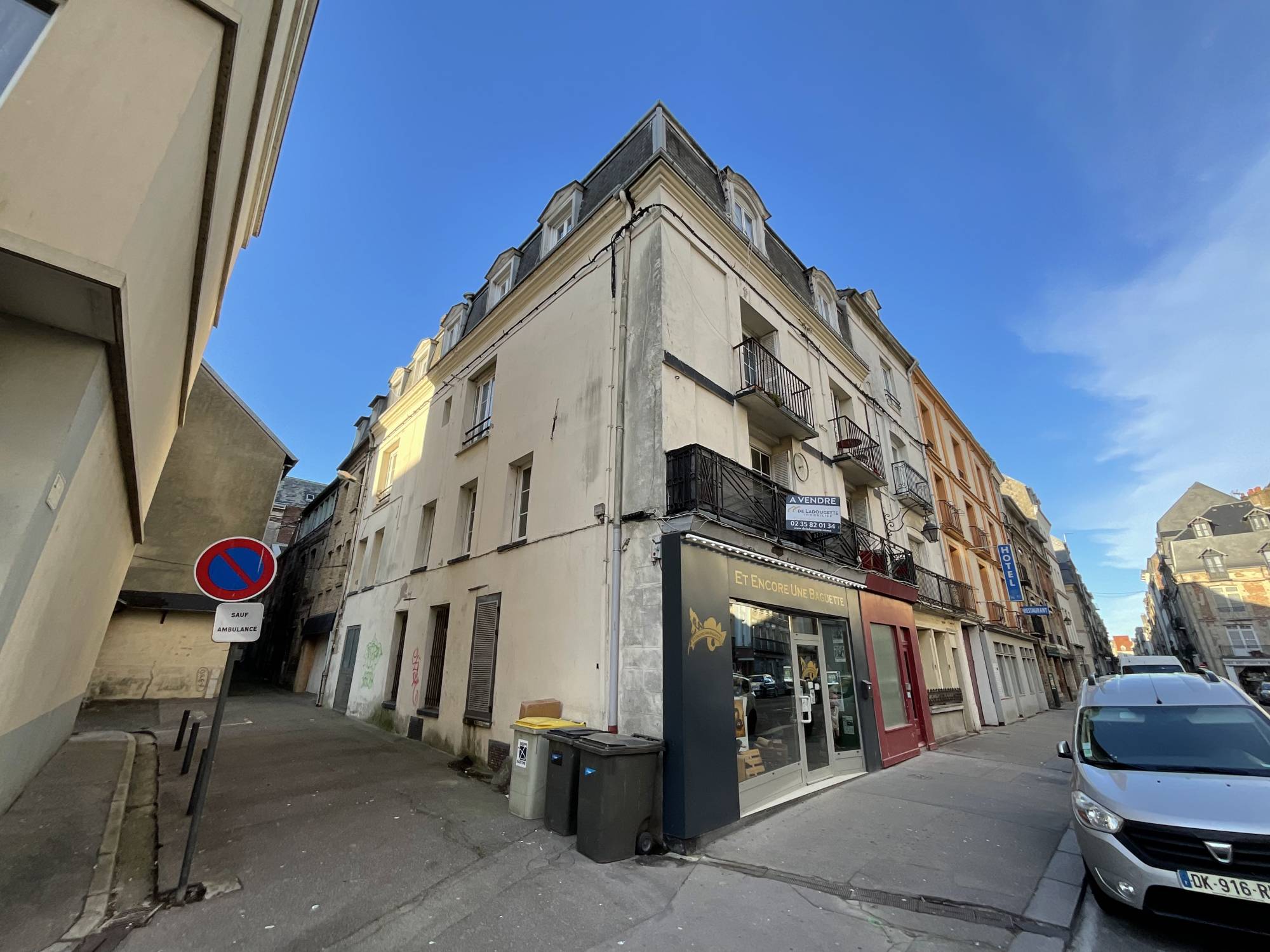 A vendre appartement situé en plein coeur de Dieppe, Seine maritime, 76.
